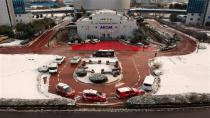 İstanbul'a kar geldi, trafik azaldı